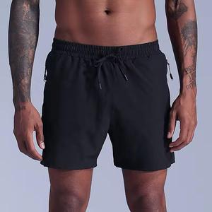 Shorts pour hommes en tricot respirant et écologique à taille mi-haute |   Shorts cargo en toile à séchage rapide avec cordon de serrage pour l'été - Product Image 6