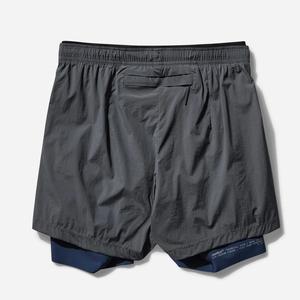 Shorts de sport décontractés pour hommes 2026, séchage rapide, respirants, en tissu Oxford tricoté, taille élastique, double couche, coupe ajustée - Product Image 2