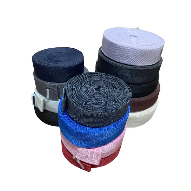 Polyester webbing Nylon Webbing For BagsUsing For Garment Bags Home Textile Shoes 100% Polyester High Tenacity Best Selling