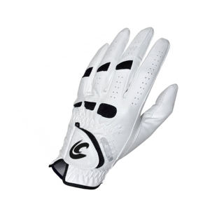 Guante de golf de cuero Cabretta suave y transpirable con logotipo personalizado de colores personalizados unisex, guantes de golf de cuero genuino de piel de oveja para adultos - Product Image 1