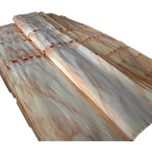 Folheado de madeira de pinho radiata para madeira compensada face e costas, mais vendido, 0,6 mm e 0,7 mm