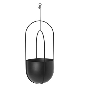 Modern Minimalist Metal Hanging <b>Planter</b> <b>Large</b> Outdoor Garden Flower Pots Detachable Hook Home Nursery <b>planter</b> Stand for wall - Product Image 6