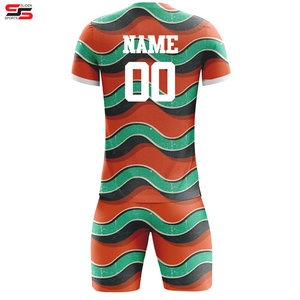 Chemise d'équipe personnalisée Vêtements de football Respirant Uniforme de football Uniforme de football Maillot de football Maillot de football Vêtements de sport - Product Image 2