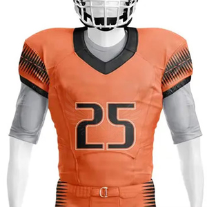 Uniformes de football américain à sublimation personnalisée Uniformes de football américain pour la jeunesse nouveau design avec personnalisation meilleure vente - Product Image 5