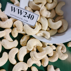 Anacardos directos de fábrica, anacardos Kaju Badam SANTIGO, anacardos W240, libres de impuestos, origen Vietnam - Product Image 1