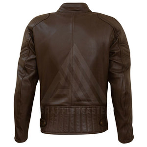 Veste de course de moto personnalisée de haute qualité en cuir imperméable avec col à capuche équipement d'hiver de haute qualité - Product Image 2