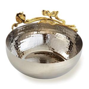 Commercial Stainless Steel 304 Disposable Lunch Box with Leaf Metal Salad Mixing Dish Party <b>Soup</b> BBQ Featuring Flatware <b>Spoon</b> - Product Image 6