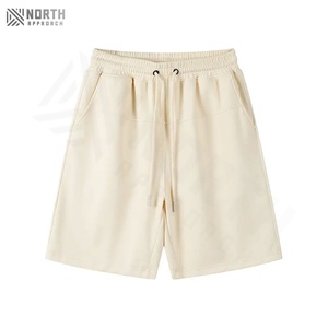 Pantalones Cortos Deportivos Casuales para Hombre de la Mejor Calidad, Diseño 2025, con Cordón Elástico, Transpirables, Mezcla de Poliéster/Algodón, Secado Rápido, Servicio OEM - Product Image 2