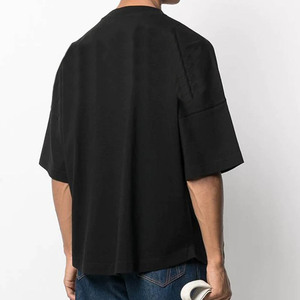 Custom Logo 100 Cotton <b>Oversized</b> High Quality <b>Plain</b> Logo Dtg Printing <b>T</b> <b>Shirt</b> With Private Label Short Sleeve Crew Neck <b>T</b> <b>Shirts</b> - Product Image 3