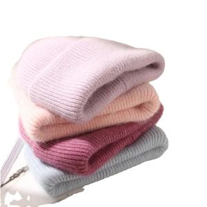 Haute qualité imperméable laine casquettes épaissi tricoté hiver bonnets pour femmes hommes lapin cheveux oreille coupe-vent cyclisme chapeaux pour - Product Image 5
