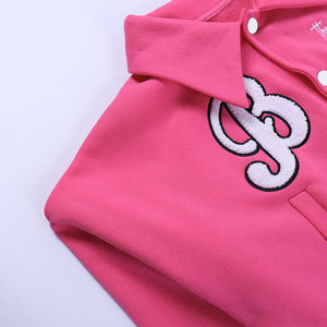 แจ็กเก็ตบอมเบอร์แจ็คเก็ตเลตเตอร์แมนสำหรับผู้หญิง2024ฤดูหนาว - Product Image 5