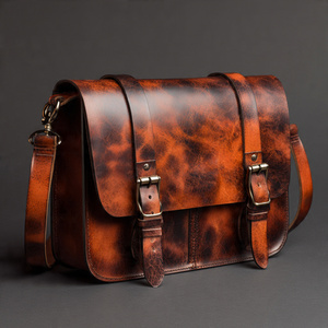 OEM bolsos de hombro de cuero Body-cross Sling hombro bolso de cuero mujeres Streetwear moda desgaste de cuero bolsos de mano - Product Image 1