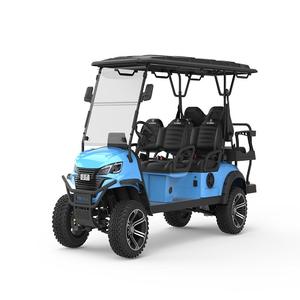 Petit buggy de golf électrique à 4 roues en gros Modèles de 3-4 places neufs et bon marché avec autonomie de 50 à 70km et vitesse de 50 à 70 km/h à vendre - Product Image 1
