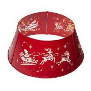 Chaud luxe arbre de noël col jupe support couverture décoration de la maison fournitures à la main en gros produits hiver Style Unique - Product Image 3