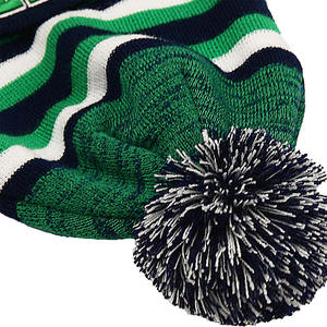 Bonnets de sport d'hiver de meilleure qualité pour unisexe tricoté solide automne bonnets avec poème brodé à la main élégant - Product Image 6