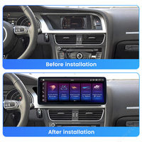 Estéreo para Auto NaviFly Snapdragon 685 con Sistema Android Más Reciente, 8+256G, Pantalla 2K para Audi A4 2008-2014 A5 2008-2016 con Car Play