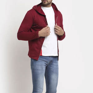 Cantidad a granel Custom Men Zipper Hoodies Fitness Último diseño Sudaderas con capucha para hombres Hecho en Pakistán - Product Image 5