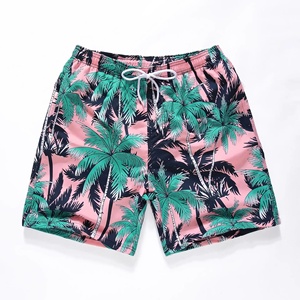 Short personnalisé à séchage rapide pour l'été à imprimé floral pour hommes Offre Spéciale haut de gamme à prix bon marché produit à la mode taille haute respirant pour hommes court - Product Image 1