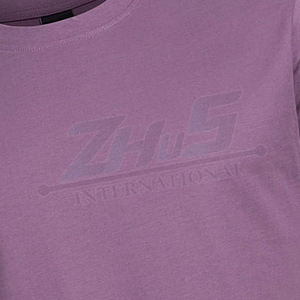 T-shirt manches courtes col ras du cou pour hommes, vêtement de rue de haute qualité, résistant, surdimensionné, en coton, - Product Image 5