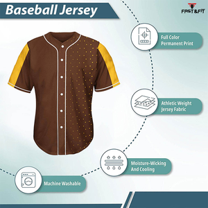 2025 nouveauté chemises de Baseball conçues sur mesure de haute qualité 100% Polyester unisexe taille adulte haut tendance nouvelle mode imprimé - Product Image 6
