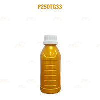 Collection de bouteilles en plastique PET 20mL 250mL 500mL 1000mL avec effet métallique Bouteille en plastique métallique dorée OEM ODM fabriquée au Vietnam