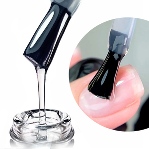 ShesColor 6 en 1 fortalecedor de uñas Gel de goma esmalte de uñas 12ml constructor extensión de engrosamiento de uñas estructura dura Gel pegamento - Product Image 2