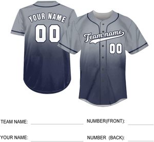 Maillot de baseball de l'équipe de logo personnalisé maillot de baseball en maille de polyester à séchage rapide maillots sublimés légers pour les équipes sportives - Product Image 5