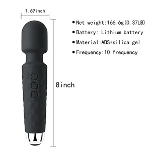 Masseur vibrant pour femmes, rechargeable, forte vibration, jouet pour adultes - Product Image 6
