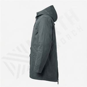 Nouvelle veste parka classique à capuche pour homme confortable 2025, parka personnalisable de qualité supérieure - Product Image 3