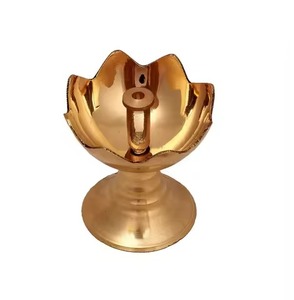 Top Most Selling Brass Nandadeep Diya Best Quality Brass Oil Diya New Arrival Brass Diya <b>Home</b> <b>Temple</b> - Product Image 2
