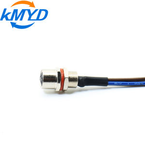 M8 ronde vrouwelijke connector met 17 cm kabel, paneelmontage, 4-pins, A-code aansluiting voor servomotor, bedieningspaneel en LED-verlichting - Product Image 3