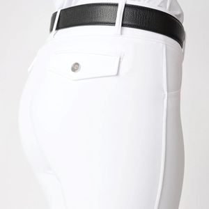 Culotte d'équitation esthétique pour femmes évacuation de l'humidité coupe flexible pantalon d'équitation en vrac personnalisé vente en gros - Product Image 2
