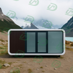 UMD Apple cabinato in acciaio prefabbricato Hotel House-Design moderno della metà del secolo impermeabile ed ecologico facile installazione - Product Image 5