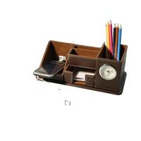 Boîte de rangement de bureau, support pour télécommande, téléphone portable, fournitures de bureau, série de supports de rangement de bureau, porte-stylos