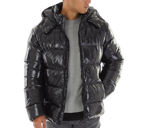 Nouvelle veste matelassée à fermeture éclair personnalisée en softshell tendance pour homme, imperméable, coupe-vent, épaisse pour l'hiver - Product Image 5