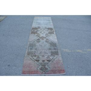 พรมสไตล์คลาสสิกสไตล์ตุรกีวินเทจขนาด29x105ฟุตสีน้ำตาลเบจแบบเย็บปะวัสดุขนแกะพื้นที่ขนาดใหญ่สำหรับตกแต่งวัยรุ่น - Product Image 1