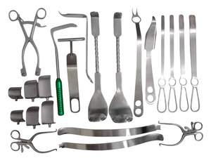 Système de rétracteurs pour chirurgie de l'épaule, 22 pièces, instruments manuels de haute qualité en acier allemand, matériau en acier inoxydable - Product Image 3