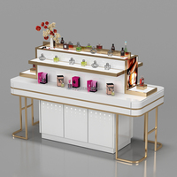 Stand Stan Display kosmetik ukuran kustom Display berdiri berdiri konter toko parfum Display
