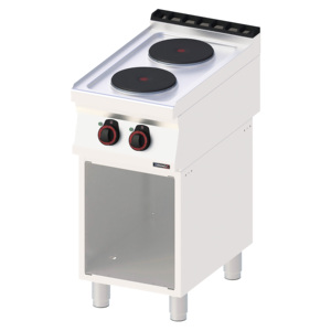 Cuisinière électrique à 2 brûleurs de 40 cm pour cuisinières encastrables - Product Image 1