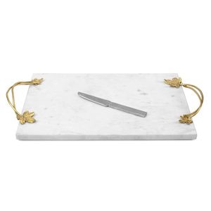 Plateau de service à thé et café de grande taille marbre noir de meilleure qualité avec poignée en argenterie pour décor d'hôtel plateau de service de vaisselle de table - Product Image 2