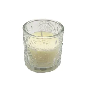 Hot Selling Private Label Aromatherapy Candle Luxury Gel Dried Flowers Candle for Home Decor Soy Wax Candle