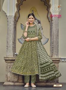 Ttractive atatest esesigner ottottrint ITH brombroidery K URTI urant ITH upatta - Product Image 2