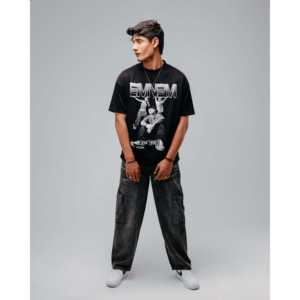 Tissu en jersey 100% coton, fin, doux et confortable - Product Image 4