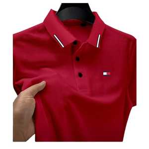 2025 OEM vente en gros coton graphique polos polo personnalisé surdimensionné tissus de haute qualité GSM 180/190/200/210/220 - Product Image 2