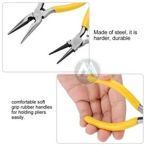 New Condition Steel & Stainless Steel <b>Jewellery</b> <b>Making</b> Pliers Tool <b>Kit</b> - Product Image 3