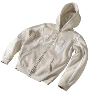 Sweat à capuche décontracté à fermeture éclair pour homme, streetwear, en coton doux de haute qualité, respirant et élégant - Product Image 6