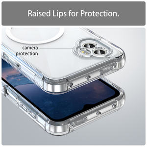 Coque de chargement sans fil magnétique d'origine pour <span class=keywords><strong>Samsung</strong></span> <span class=keywords><strong>Galaxy</strong></span> <span class=keywords><strong>XCover</strong></span> 7 <span class=keywords><strong>Pro</strong></span> Z Flip 7 Fold 7 A17 A07 Clear Back Cover - Product Image 5