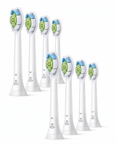 OEM - Têtes de brosse à dents W2 Optimal White, lot de 8, souplesse moyenne, pour un nettoyage et un blanchiment efficaces - Product Image 1