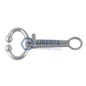 Soporte para toros Darms con ajustador deslizante en acero inoxidable Todo tipo de instrumentos veterinarios están disponibles Herramientas para ganado animal - Product Image 1