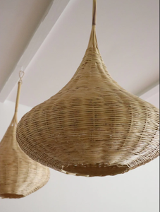 Lámpara Colgante de Mimbre de Bambú Hecha a Mano Estilo Boho para Hogar, Cafetería, Restaurante - Product Image 2